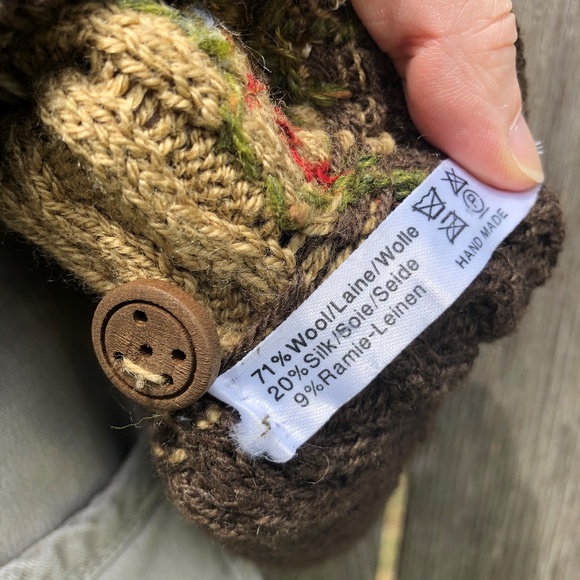 Wolkenstricker Vintage Cardigan Sweater Handmade - Picture 6 of 8